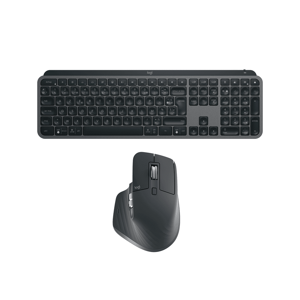 Ensemble Logitech Clavier Mx Keys S Souris Mx Master 3S — Logitech au Maroc | Connecto.ma